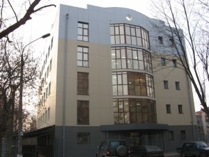 Офисное здание г. Жуковский («Волна-1», цементноволокнистая плита)